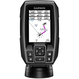 Garmin STRIKER™ 4 Fishfinder Worldwide Version w/77/200kHz - 4-Pin Transducer w/Transom & Trolling Motor Mounts Garmin STRIKER™ 4 Fishfinder Worldwide Version w/77/200kHz - 4-Pin Transducer w/Transom & Trolling Motor Mounts