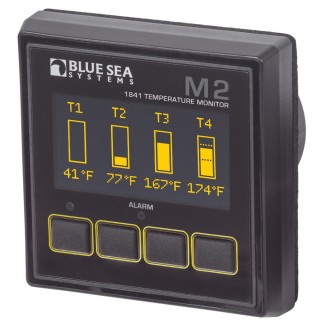 BLUE SEA SYSTEMS Blue Sea 1841 M2 OLED Temperature Monitor BLUE SEA SYSTEMS Blue Sea 1841 M2 OLED Temperature Monitor
