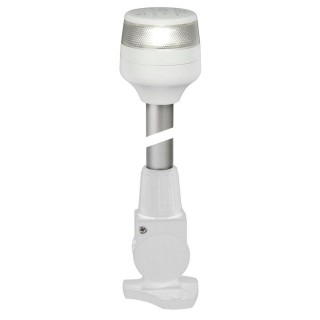 HELLA MARINE Навигационный фонарь 2 NM NaviLED 360 All Round White Fold Down Pole Navigation Lamp - White Base HELLA MARINE Навигационный фонарь 2 NM NaviLED 360 All Round White Fold Down Pole Navigation Lamp - White Base