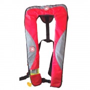 First Watch 24 Gram Inflatable PFD - Automatic - Red/Grey