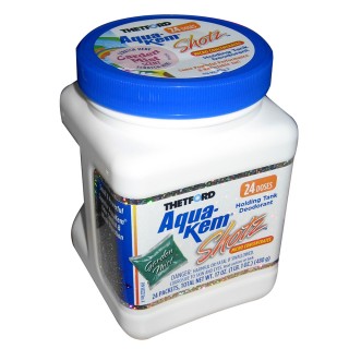 Thetford Aqua-Kem Shotz - 24 Toss-Ins Holding Tank Deodorant - Garden Mist Thetford Aqua-Kem Shotz - 24 Toss-Ins Holding Tank Deodorant - Garden Mist