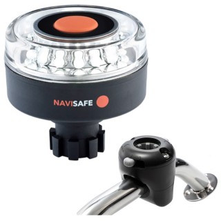 Navisafe Navilight 360° 2NM w/Navibolt Base & Rail Mount - Black Navisafe Navilight 360° 2NM w/Navibolt Base & Rail Mount - Black