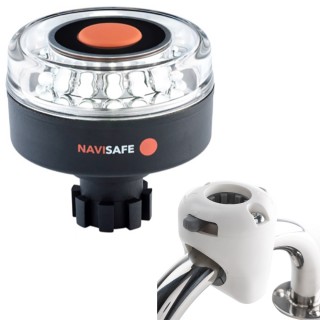 Navisafe Navilight 360° 2NM w/Navibolt Base & Rail Mount - White Navisafe Navilight 360° 2NM w/Navibolt Base & Rail Mount - White