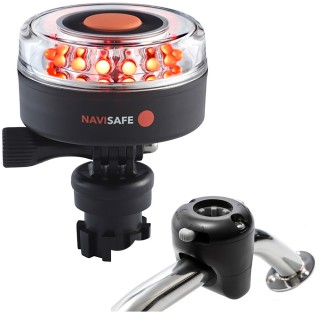 Navisafe Navilight All RED 360° 2NM w/Navimount Base & Rail Mount - Black Navisafe Navilight All RED 360° 2NM w/Navimount Base & Rail Mount - Black