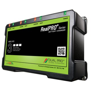 Dual Pro RealPRO Series Battery Charger - 18A - 3-6A-Banks - 12V-36V Dual Pro RealPRO Series Battery Charger - 18A - 3-6A-Banks - 12V-36V