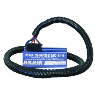 Balmar Max Charge MC614 Multi-Stage Regulator w/Harness - 12V Balmar Max Charge MC614 Multi-Stage Regulator w/Harness - 12V