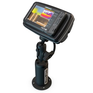 NavPod PedestalPod w/RAM Mount Pre-Cut f/Lowrance HDS-9 MFD Gen2 Touch & HDS-9 Gen3 - Carbon Black NavPod PedestalPod w/RAM Mount Pre-Cut f/Lowrance HDS-9 MFD Gen2 Touch & HDS-9 Gen3 - Carbon Black