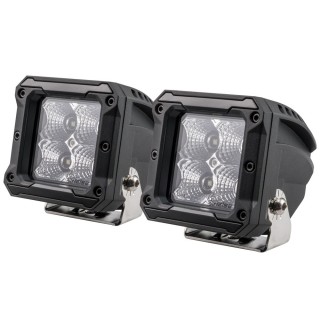 HEISE 4 LED Cube Light - Flood - 3" - 2 Pack HEISE 4 LED Cube Light - Flood - 3" - 2 Pack