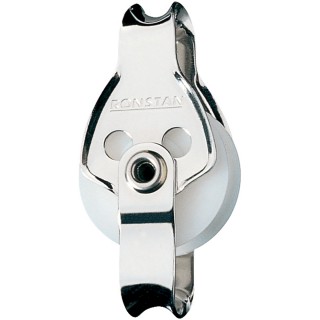 Ronstan Series 25 Utility Block - Single, Becket, Loop Head Ronstan Series 25 Utility Block - Single, Becket, Loop Head