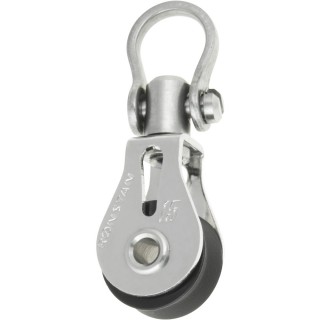 Ronstan Series 15 Ball Bearing Utility Block - Single, Swivel Shackle Head Ronstan Series 15 Ball Bearing Utility Block - Single, Swivel Shackle Head
