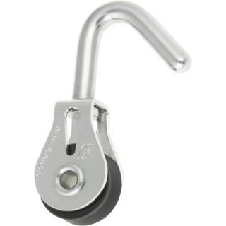 Ronstan Series 15 Ball Bearing Utility Block - Single, Swivel Hook Head Ronstan Series 15 Ball Bearing Utility Block - Single, Swivel Hook Head
