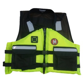 First Watch AV-500 Industrial Mesh Vest (USCG Type III) - Hi-Vis Yellow/Black - XX-Large First Watch AV-500 Industrial Mesh Vest (USCG Type III) - Hi-Vis Yellow/Black - XX-Large