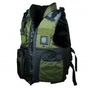 First Watch AV-800 Pro 4-Pocket Vest (USCG Type III) - Green/Black - S/M