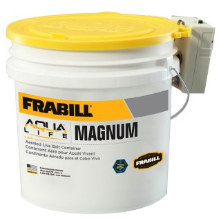 Frabill Magnum Bucket - 4.25 Gallons w/Aerator Frabill Magnum Bucket - 4.25 Gallons w/Aerator