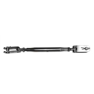 C. Sherman Johnson Jaw/Jaw Tubular Turnbuckle T-Style 3/8-24 Thread C. Sherman Johnson Jaw/Jaw Tubular Turnbuckle T-Style 3/8-24 Thread