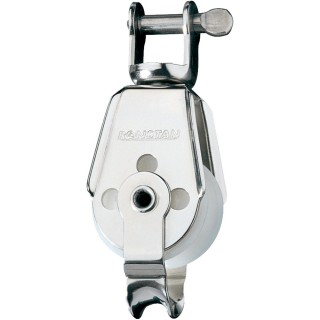 Ronstan Series 30 Utility Block - Single, Becket, Swivel Shackle Head Ronstan Series 30 Utility Block - Single, Becket, Swivel Shackle Head