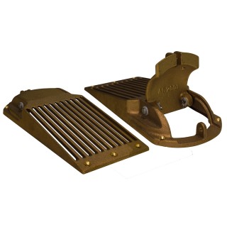GROCO Фильтр для корпуса Bronze Slotted Hull Scoop Strainer with Access Door GROCO Фильтр для корпуса Bronze Slotted Hull Scoop Strainer with Access Door