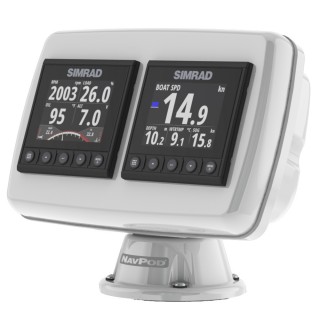 NavPod PP4503 PowerPod Pre-Cut f/2-Simrad IS42/B&G Triton²/AP44 Square Hole Instruments NavPod PP4503 PowerPod Pre-Cut f/2-Simrad IS42/B&G Triton²/AP44 Square Hole Instruments