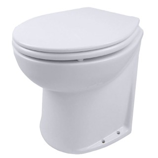 JABSCO Судовой электрический туалет 14" Slant Back Deluxe Flush Electric Toilet with Solenoid Valve JABSCO Судовой электрический туалет 14" Slant Back Deluxe Flush Electric Toilet with Solenoid Valve