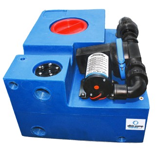 ALBIN PUMP MARINE Бак для сточных вод с насосом Waste Water Tank CPL Diaphragm 47L ALBIN PUMP MARINE Бак для сточных вод с насосом Waste Water Tank CPL Diaphragm 47L