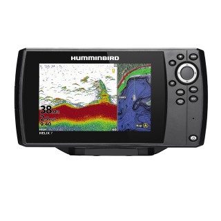 Humminbird HELIX® 7 CHIRP Fishfinder/GPS Combo G3 w/Transom Mount Transducer Humminbird HELIX® 7 CHIRP Fishfinder/GPS Combo G3 w/Transom Mount Transducer