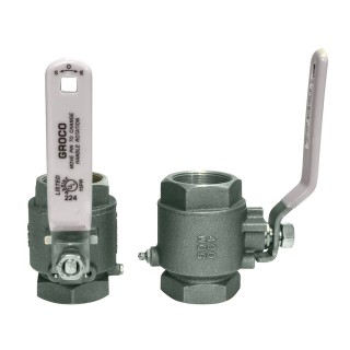 GROCO Шаровой кран в линию NPT Stainless Steel In-Line Ball Valve GROCO Шаровой кран в линию NPT Stainless Steel In-Line Ball Valve