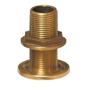 GROCO Фитинг NPS/NPT Combo Bronze Thru-Hull Fitting with Nut GROCO Фитинг NPS/NPT Combo Bronze Thru-Hull Fitting with Nut