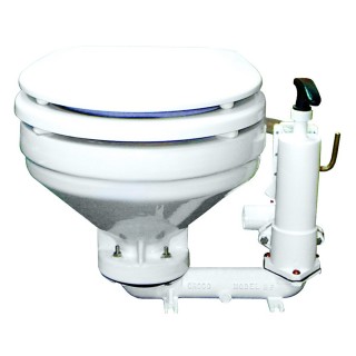 GROCO Судовой механический унитаз HF Series Hand Operated Marine Toilet GROCO Судовой механический унитаз HF Series Hand Operated Marine Toilet