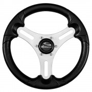 Schmitt & Ongaro 13" Torcello Lite - Polyurethane Wheel - 3/4" Tapered Hub - Silver/Black