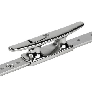 SCHAEFER MARINE Schaefer Mid-Rail Chock/Cleat Stainless Steel - 1" SCHAEFER MARINE Schaefer Mid-Rail Chock/Cleat Stainless Steel - 1"