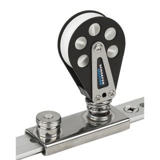 Schaefer Spring Loaded/Lined Slide/Aluminum f/1-1/4" T-Track Schaefer Spring Loaded/Lined Slide/Aluminum f/1-1/4" T-Track