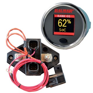 Balmar SG200 Battery Monitor Kit w/Display Shunt & 10M Cable - 12-48 VDC Balmar SG200 Battery Monitor Kit w/Display Shunt & 10M Cable - 12-48 VDC
