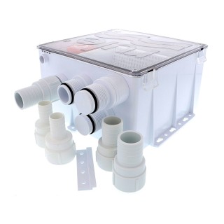 RULE Сливной бокс для душа с насосом Shower Drain Box with 1100 GPH Pump RULE Сливной бокс для душа с насосом Shower Drain Box with 1100 GPH Pump