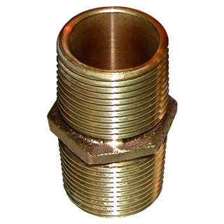 GROCO Ниппель Bronze NPT Pipe Nipple GROCO Ниппель Bronze NPT Pipe Nipple
