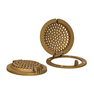 GROCO Фильтр для корпуса Bronze Round Hull Strainer with Access Door GROCO Фильтр для корпуса Bronze Round Hull Strainer with Access Door