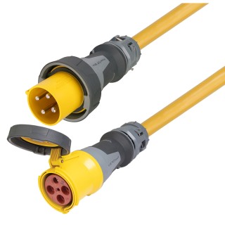 Marinco 100 Amp 125/250V 3-Pole, 4-Wire Shore Power Cable Set Extension Cord - 50' Marinco 100 Amp 125/250V 3-Pole, 4-Wire Shore Power Cable Set Extension Cord - 50'