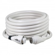 Marinco EEL 50A White Cordset - 125/250V - 50'