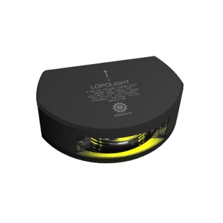 Lopolight Stern Towing Light - 2nm/135° - Black Housing - Single - Vertical Mount Lopolight Stern Towing Light - 2nm/135° - Black Housing - Single - Vertical Mount