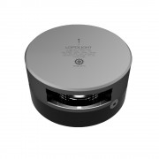 Lopolight 135&deg; Stern Light - 2nm - Silver Housing - Single - Horizontal Mount