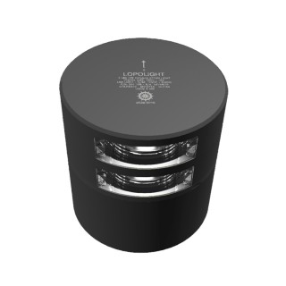 LOPOLIGHT Навигационный огонь 3nm dbl stern, Аnodized LOPOLIGHT Навигационный огонь 3nm dbl stern, Аnodized