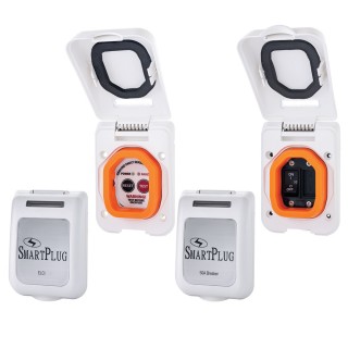 SmartPlug Combo Kit w/ELCI Sensor & 50 Amp Breaker Non-Metallic Door - White SmartPlug Combo Kit w/ELCI Sensor & 50 Amp Breaker Non-Metallic Door - White