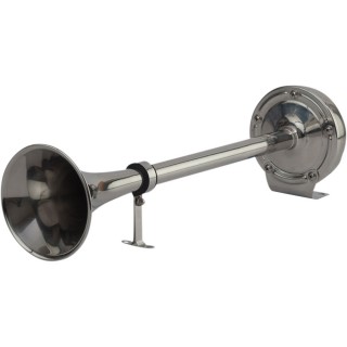 Sea-Dog MaxBlast Stainless Steel Trumpet 12V Horn - Single Sea-Dog MaxBlast Stainless Steel Trumpet 12V Horn - Single