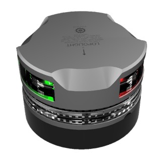 Lopolight Tricolor w/Anchor Light & Strobe - 30M Cable - 2nm Lopolight Tricolor w/Anchor Light & Strobe - 30M Cable - 2nm