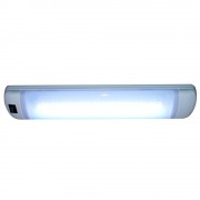 Aqua Signal Maputo Rectangular Multipurpose Interior Light w/Rocker Switch - Hi-White/White LED