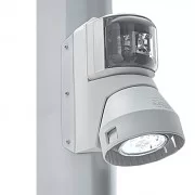 Aqua Signal Series 43 Masthead/Foredeck Mast Mount LED Combo Light - 12V/24V - White Housing