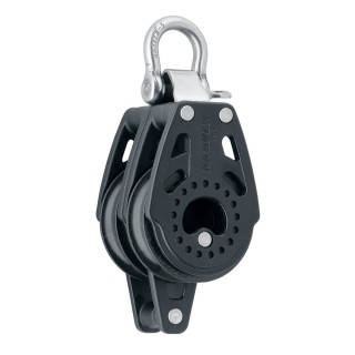 Harken 40mm Carbo Air Double Fixed Block w/Becket Harken 40mm Carbo Air Double Fixed Block w/Becket