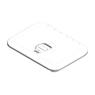 Sea-Dog Triple Lock Rectangular Marine Hatch - 10" x 14" - White Sea-Dog Triple Lock Rectangular Marine Hatch - 10" x 14" - White