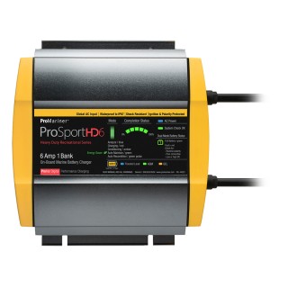 ProMariner ProSportHD 6 Global Gen 4 - 6 Amp - 1 Bank Battery Charger ProMariner ProSportHD 6 Global Gen 4 - 6 Amp - 1 Bank Battery Charger