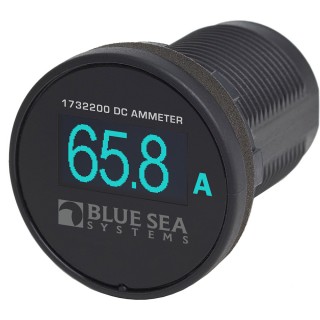 Blue Sea 1732200 Mini OLED Ammeter - Blue Blue Sea 1732200 Mini OLED Ammeter - Blue