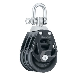 Harken 60mm Triple Aluminum Element Block w/Swivel Harken 60mm Triple Aluminum Element Block w/Swivel